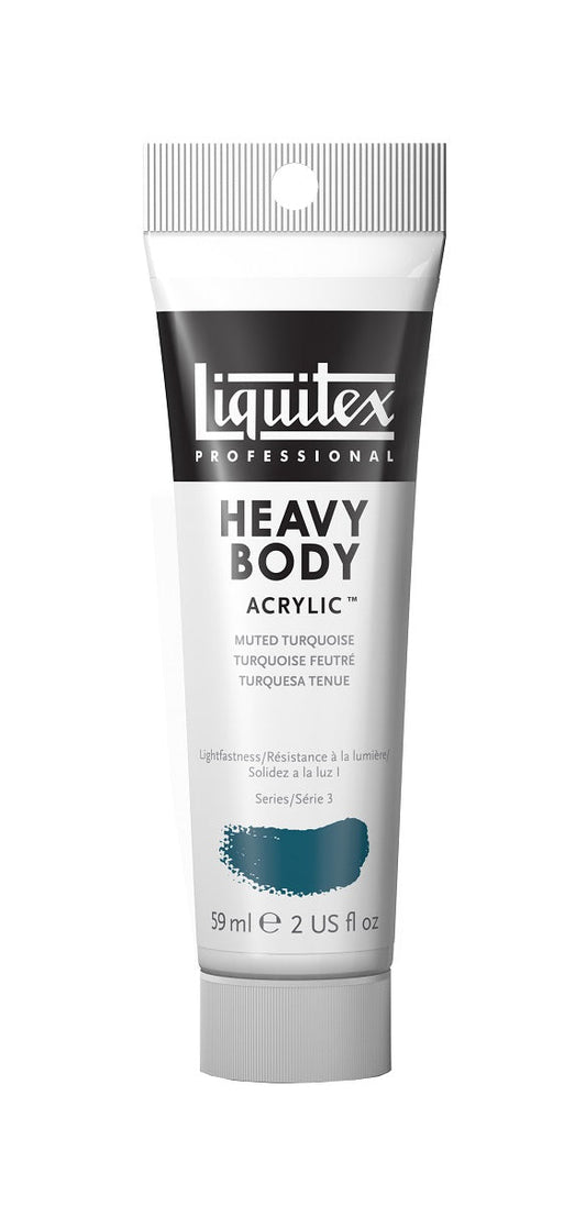 Liquitex Heavy Body 59ml Muted Turquoise - theartshop.com.au