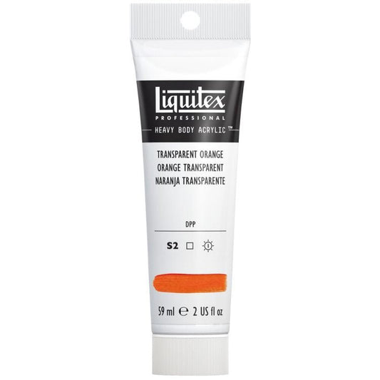 Liquitex Heavy Body 59ml Transparent Orange - theartshop.com.au
