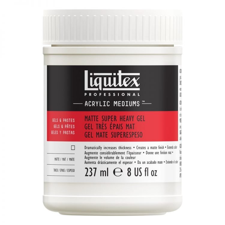 Liquitex Matte Super Heavy Gel 237ml - theartshop.com.au