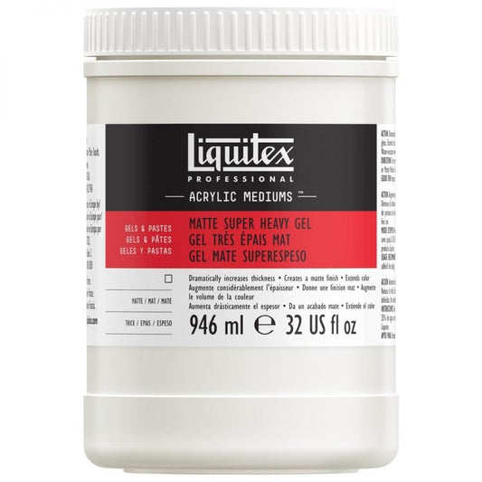 Liquitex Matte Super Heavy Gel 946ml - theartshop.com.au