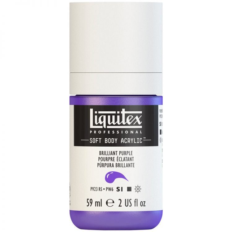 Liquitex Soft Body 59ml Brilliant Purple - theartshop.com.au