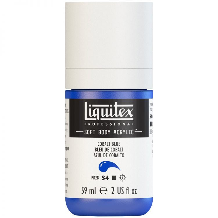 Liquitex Soft Body 59ml Cobalt Blue - theartshop.com.au