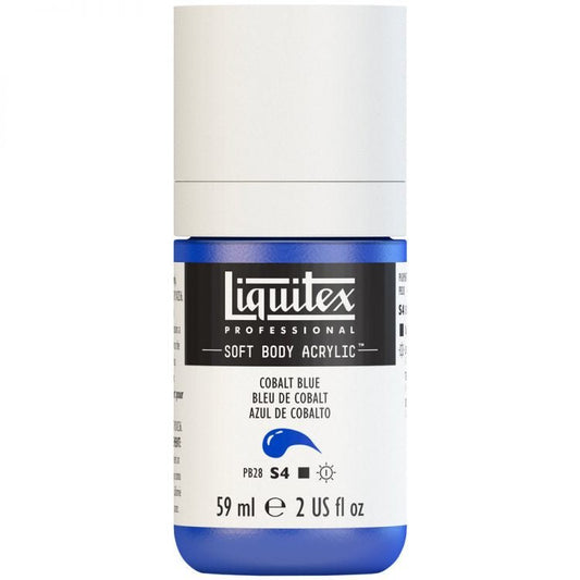 Liquitex Soft Body 59ml Cobalt Blue - theartshop.com.au