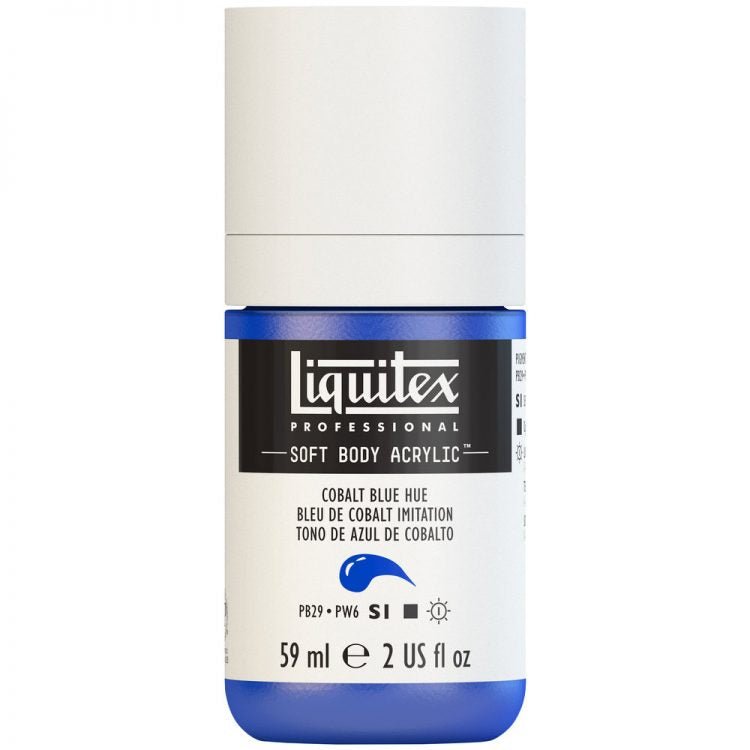 Liquitex Soft Body 59ml Cobalt Blue Hue - theartshop.com.au