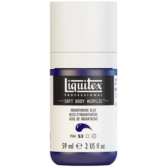 Liquitex Soft Body 59ml Indanthrene Blue - theartshop.com.au