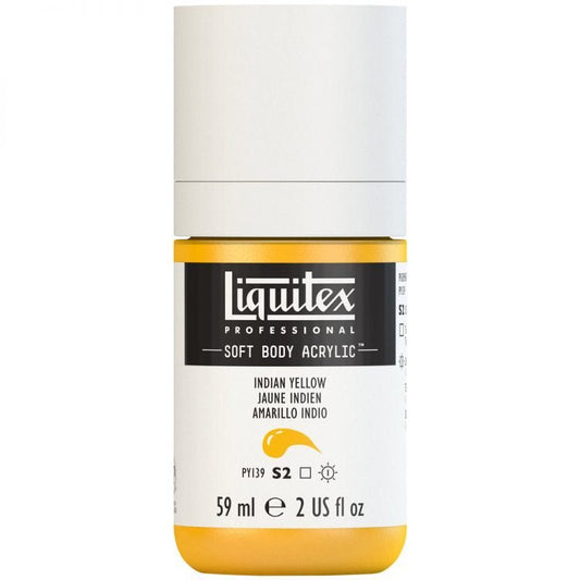 Liquitex Soft Body 59ml Indian Yellow - theartshop.com.au