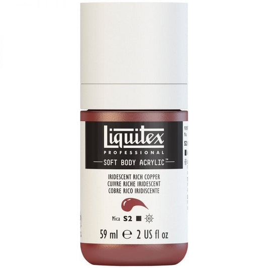 Liquitex Soft Body 59ml Iridescent Rich Copper - theartshop.com.au