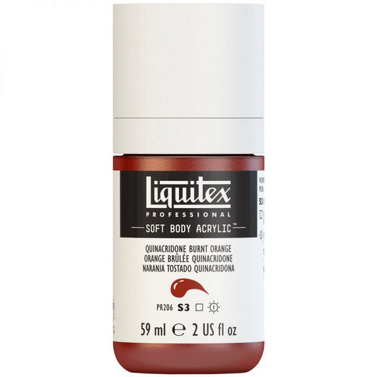 Liquitex Soft Body 59ml Quinacridone Burnt Orange - theartshop.com.au