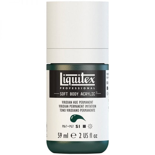 Liquitex Soft Body 59ml Viridian Hue Permanent - theartshop.com.au