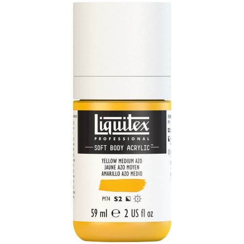 Liquitex Soft Body 59ml Yellow Medium Azo - theartshop.com.au