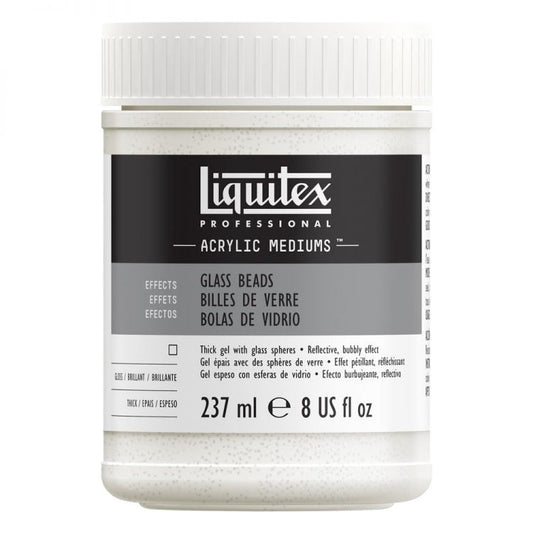 Liquitex Texture Gel 237ml Glass Beads - theartshop.com.au