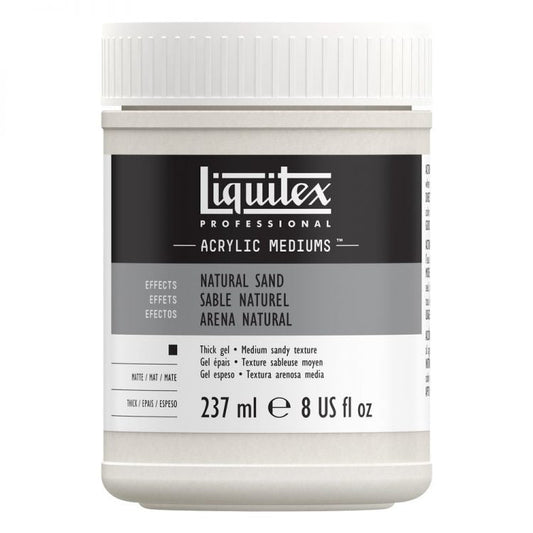Liquitex Texture Gel 237ml Natural Sand - theartshop.com.au