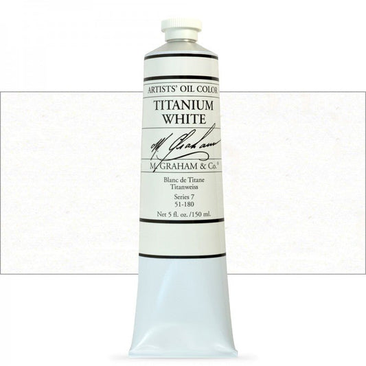 Daniel Smith Water-Soluble Oil - Titanium White, 37 ml Tube