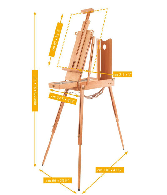 Mabef M/23 Box Easel - theartshop.com.au