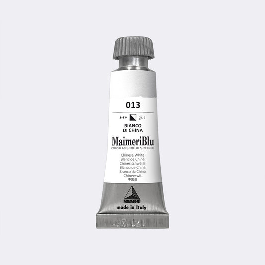 Maimeri Blu W/C 12ml 013 Chinese White - theartshop.com.au