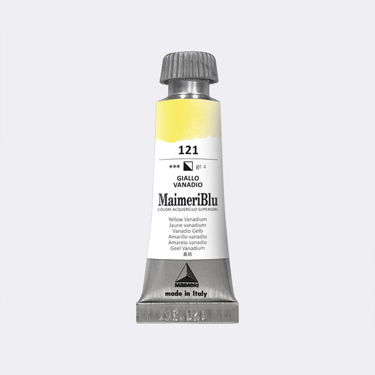 Maimeri Blu W/C 12ml 121 Yellow Vanadium - theartshop.com.au