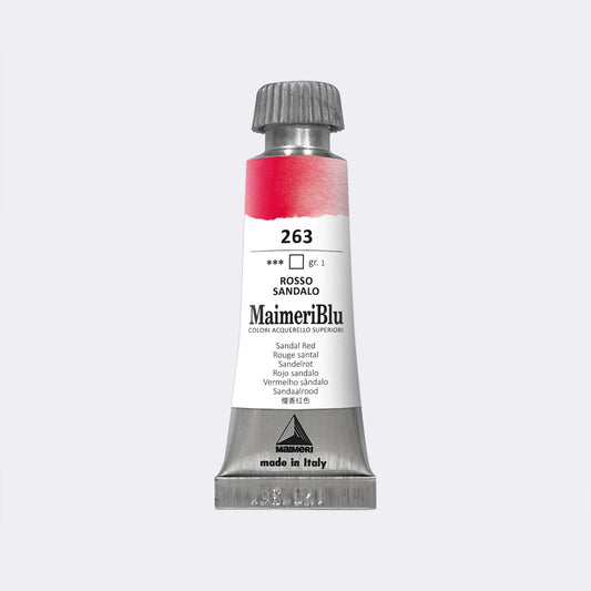 Maimeri Blu W/C 12ml 263 Sandal Red - theartshop.com.au