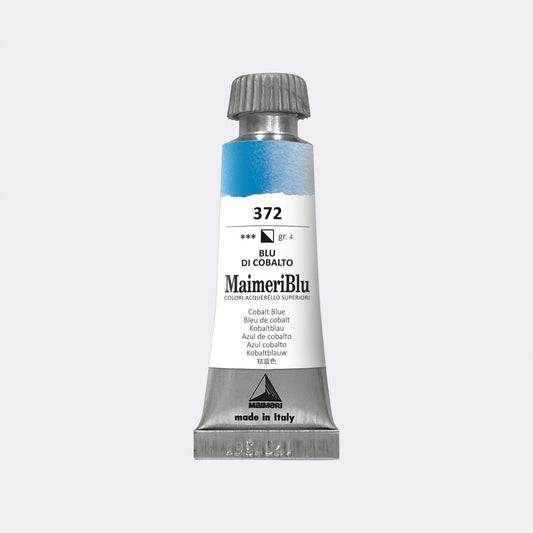 Maimeri Blu W/C 12ml 372 Cobalt Blue - theartshop.com.au