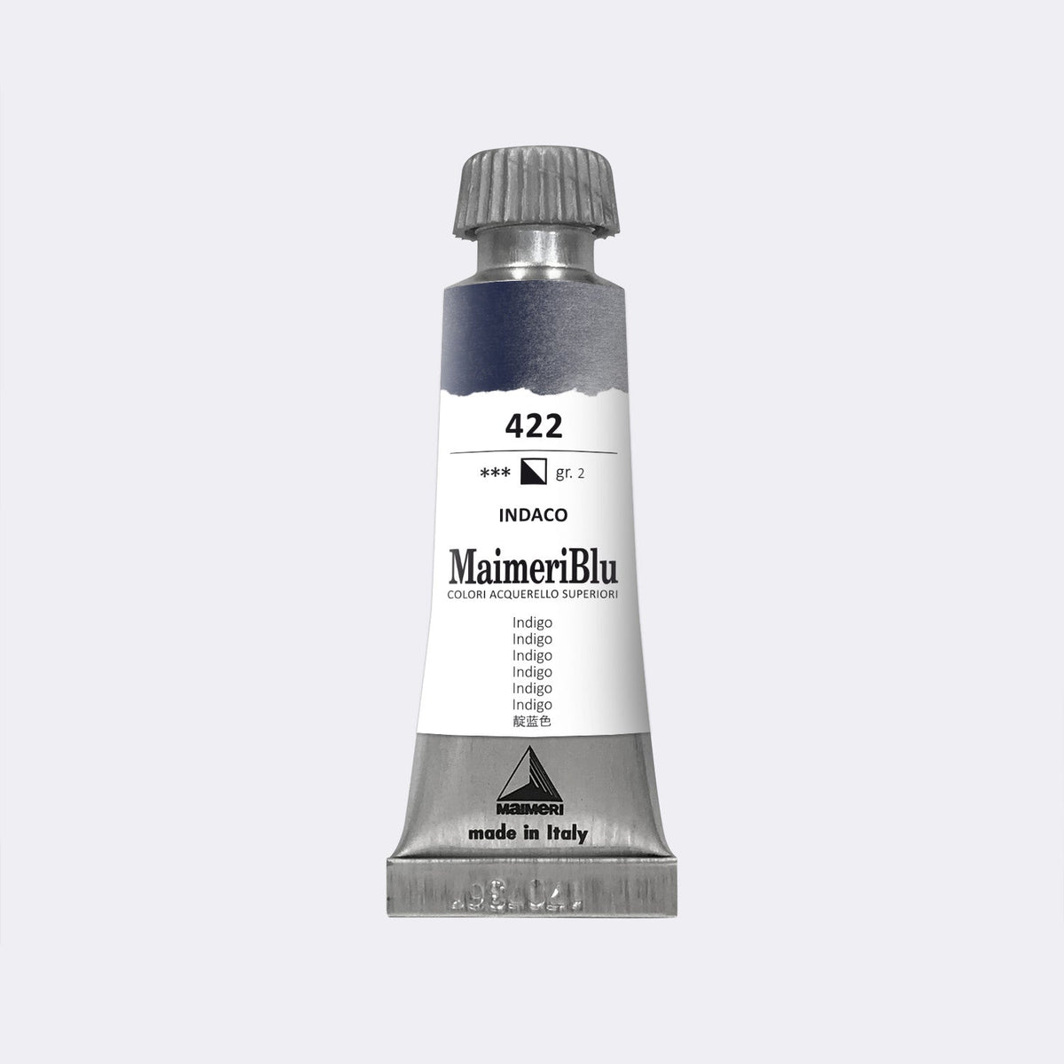 Maimeri Blu W/C 12ml 422 Indigo - theartshop.com.au