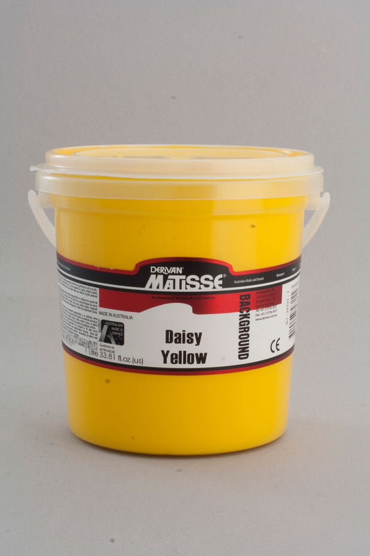 Matisse Background 1 Litre Daisy Yellow - theartshop.com.au