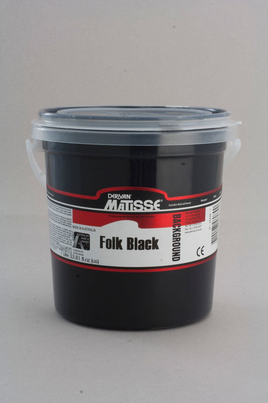 Matisse Background 1 Litre Folk Black - theartshop.com.au