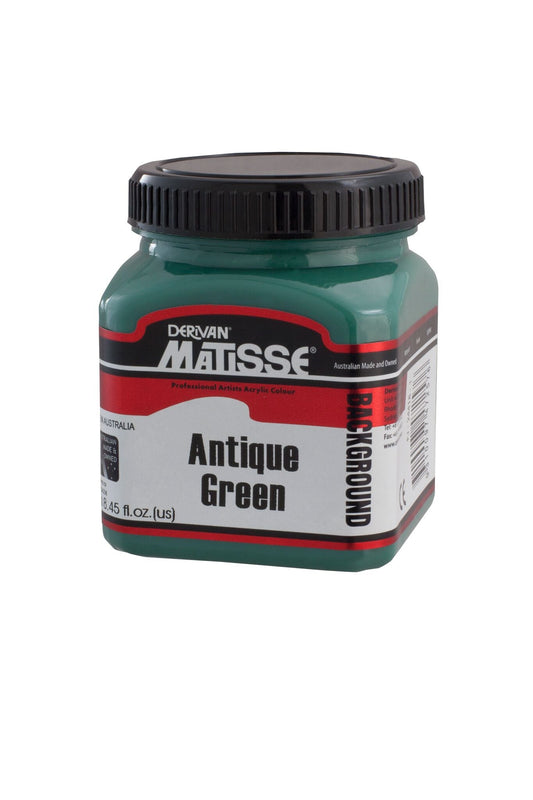 Matisse Background 250ml Antique Green - theartshop.com.au