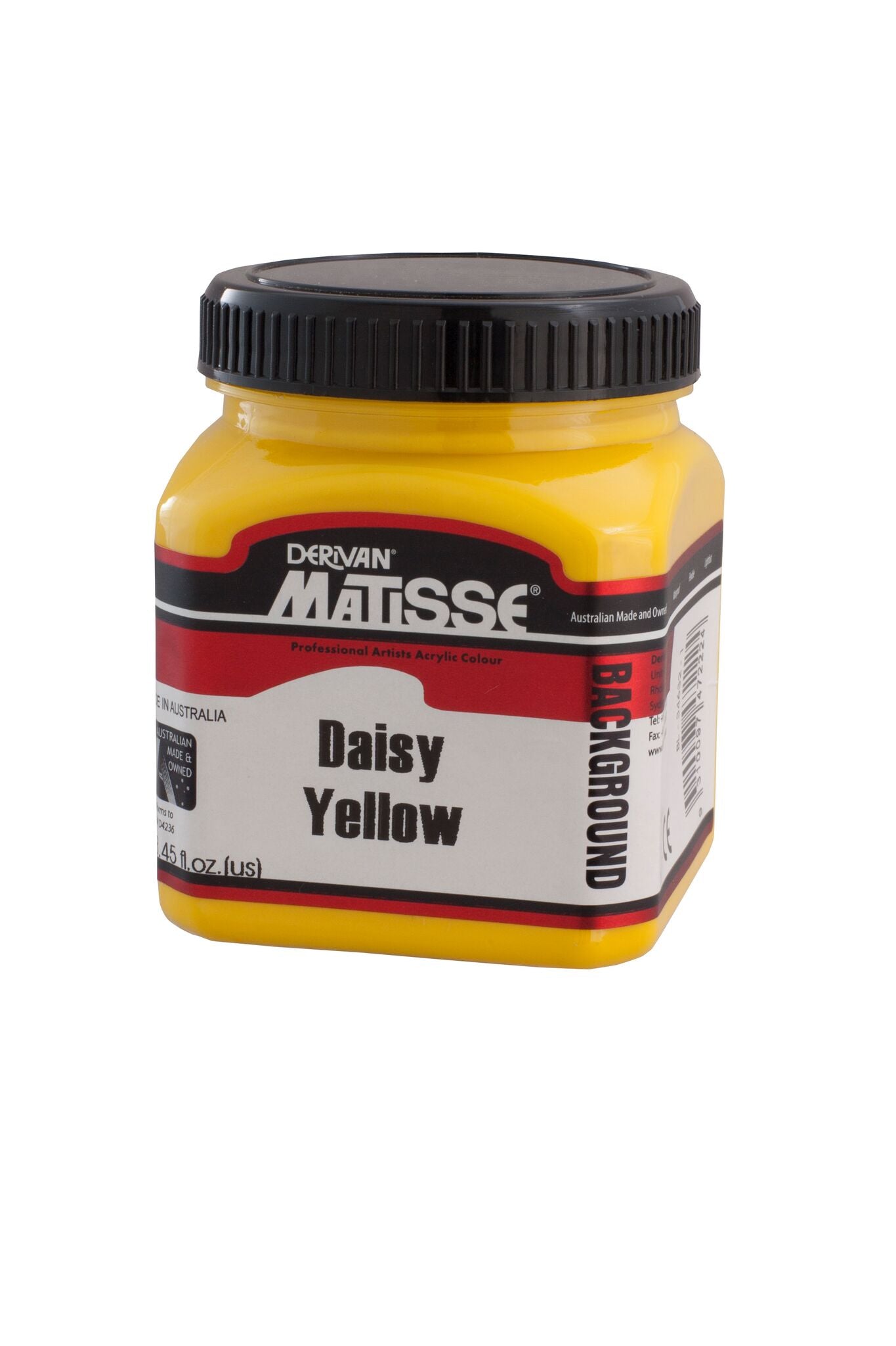 Matisse Background 250ml Daisy Yellow - theartshop.com.au
