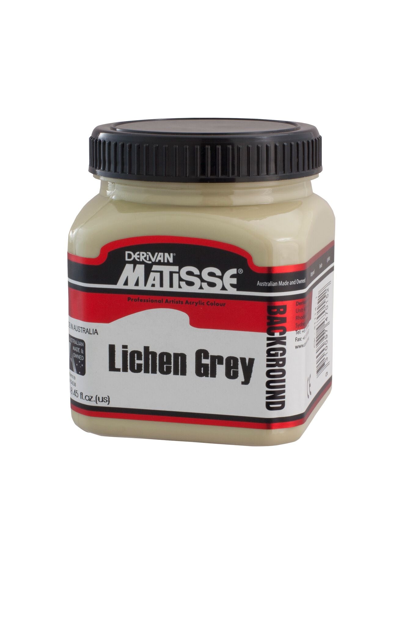 Matisse Background 250ml Lichen Grey - theartshop.com.au