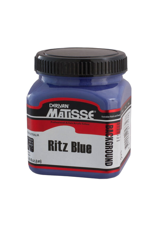 Matisse Background 250ml Ritz Blue - theartshop.com.au