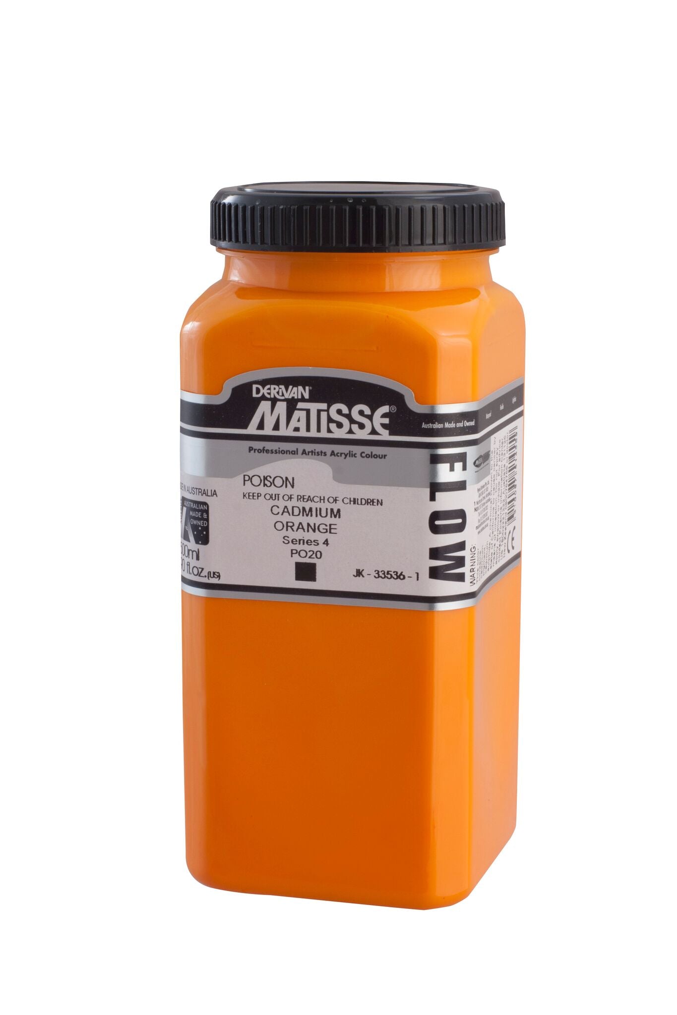 Matisse Flow 500ml Cadmium Orange - theartshop.com.au