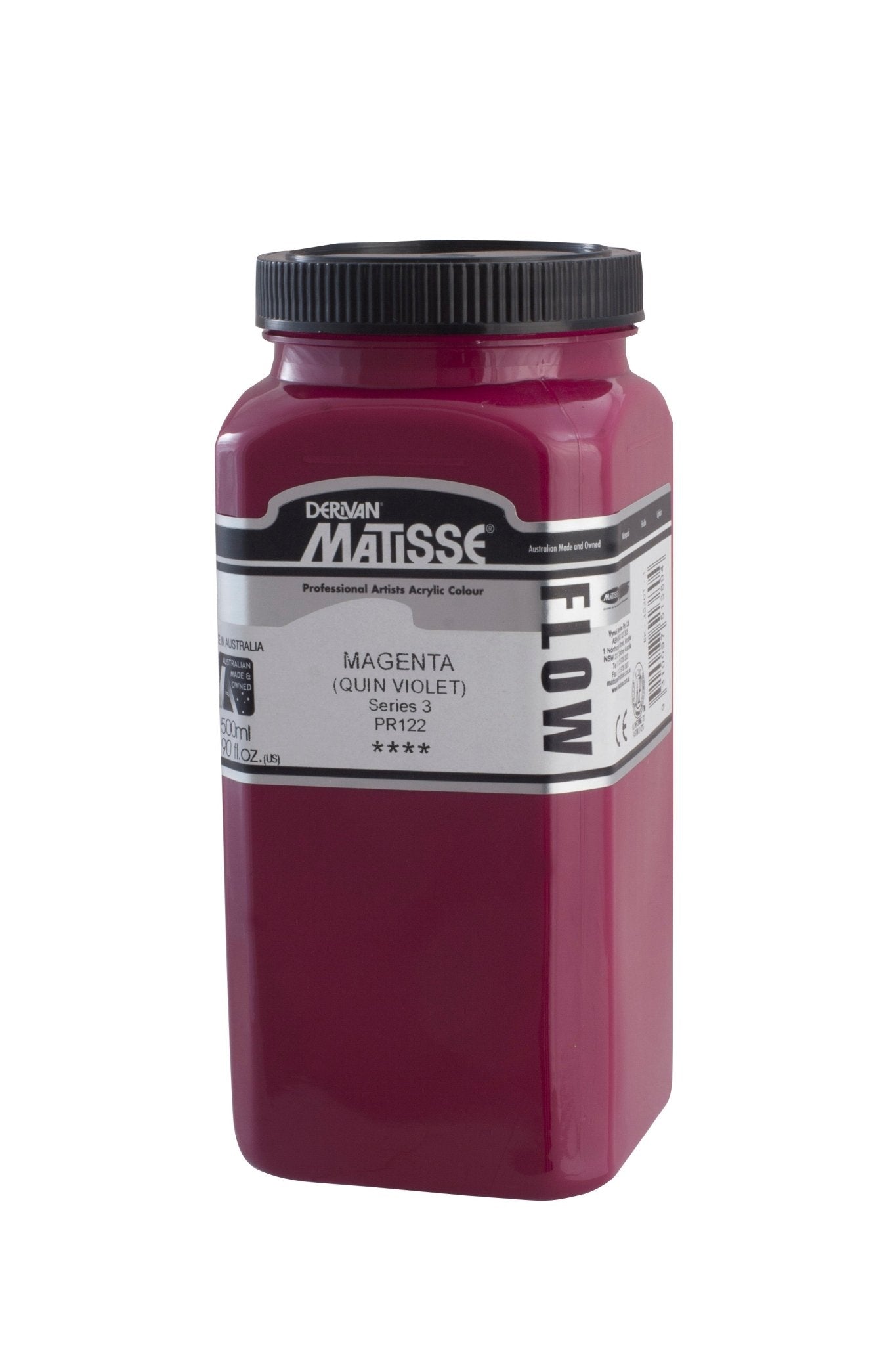 Matisse Flow 500ml Magenta Quin Violet - theartshop.com.au