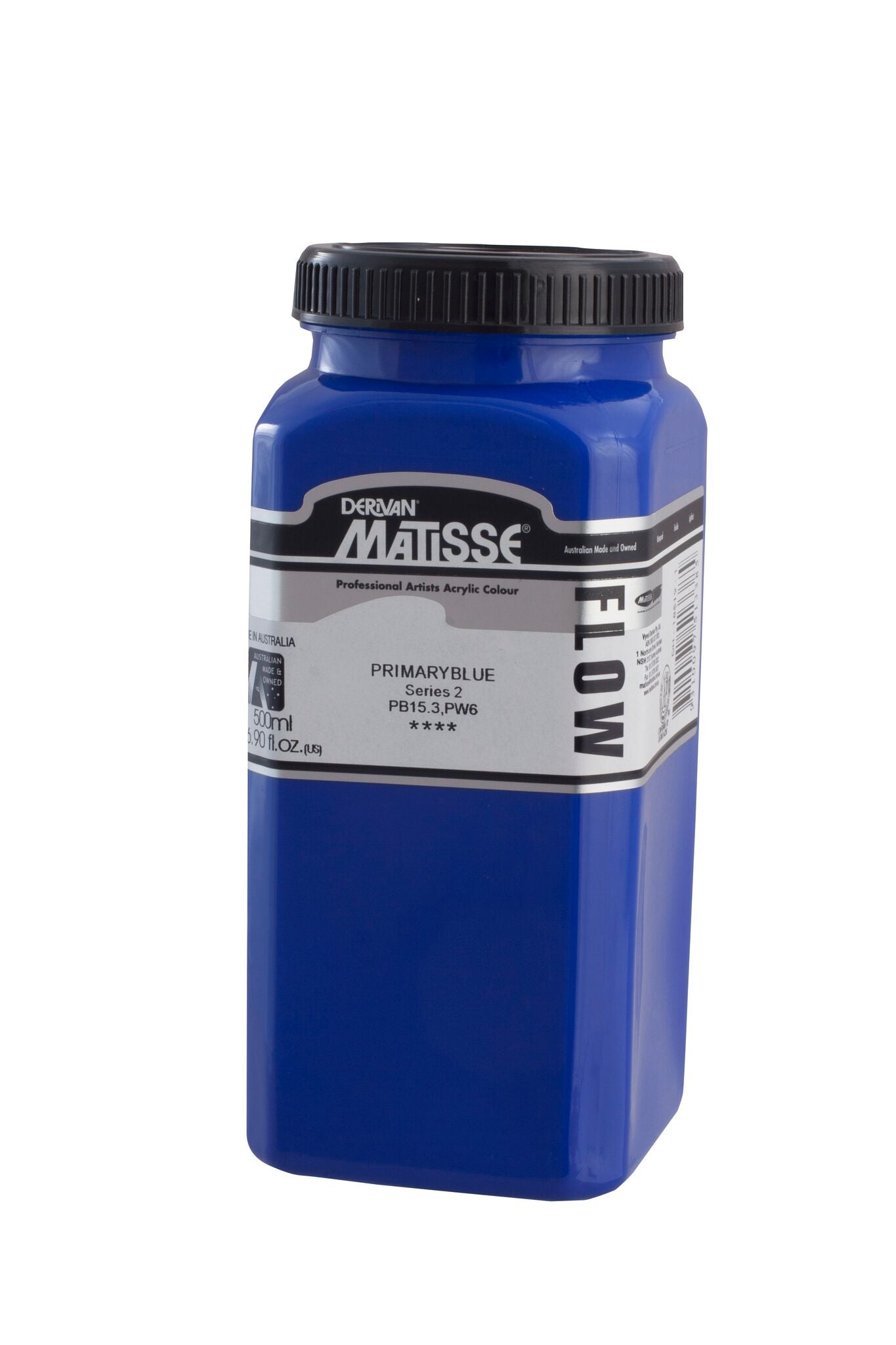 Matisse Flow 500ml Primary Blue - theartshop.com.au