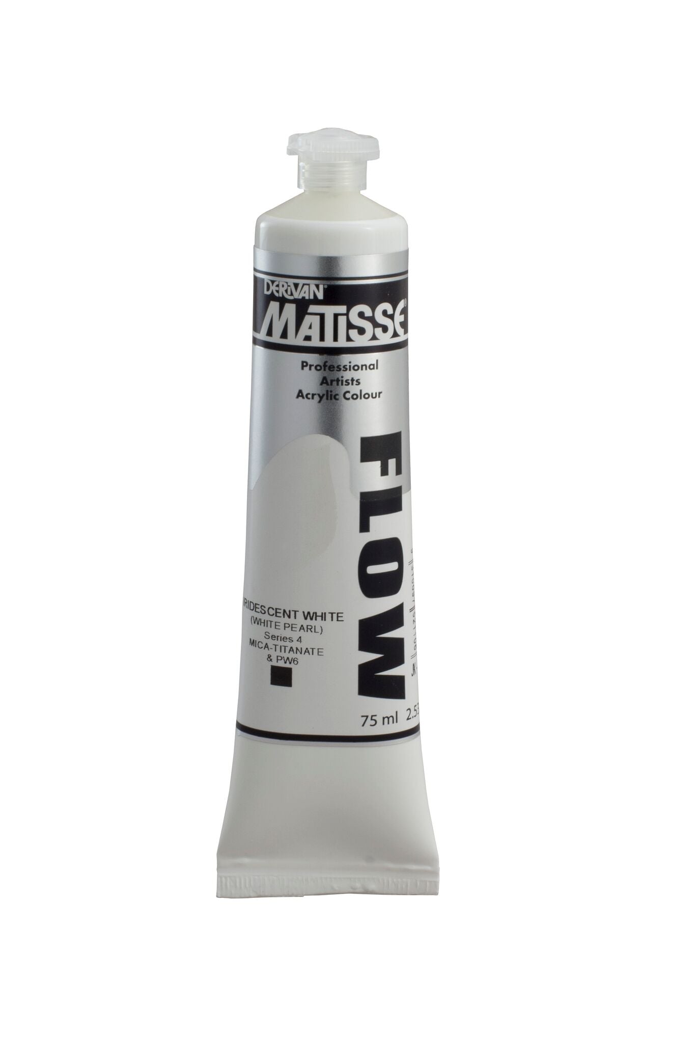 Matisse Flow 75ml Iridescent White - theartshop.com.au