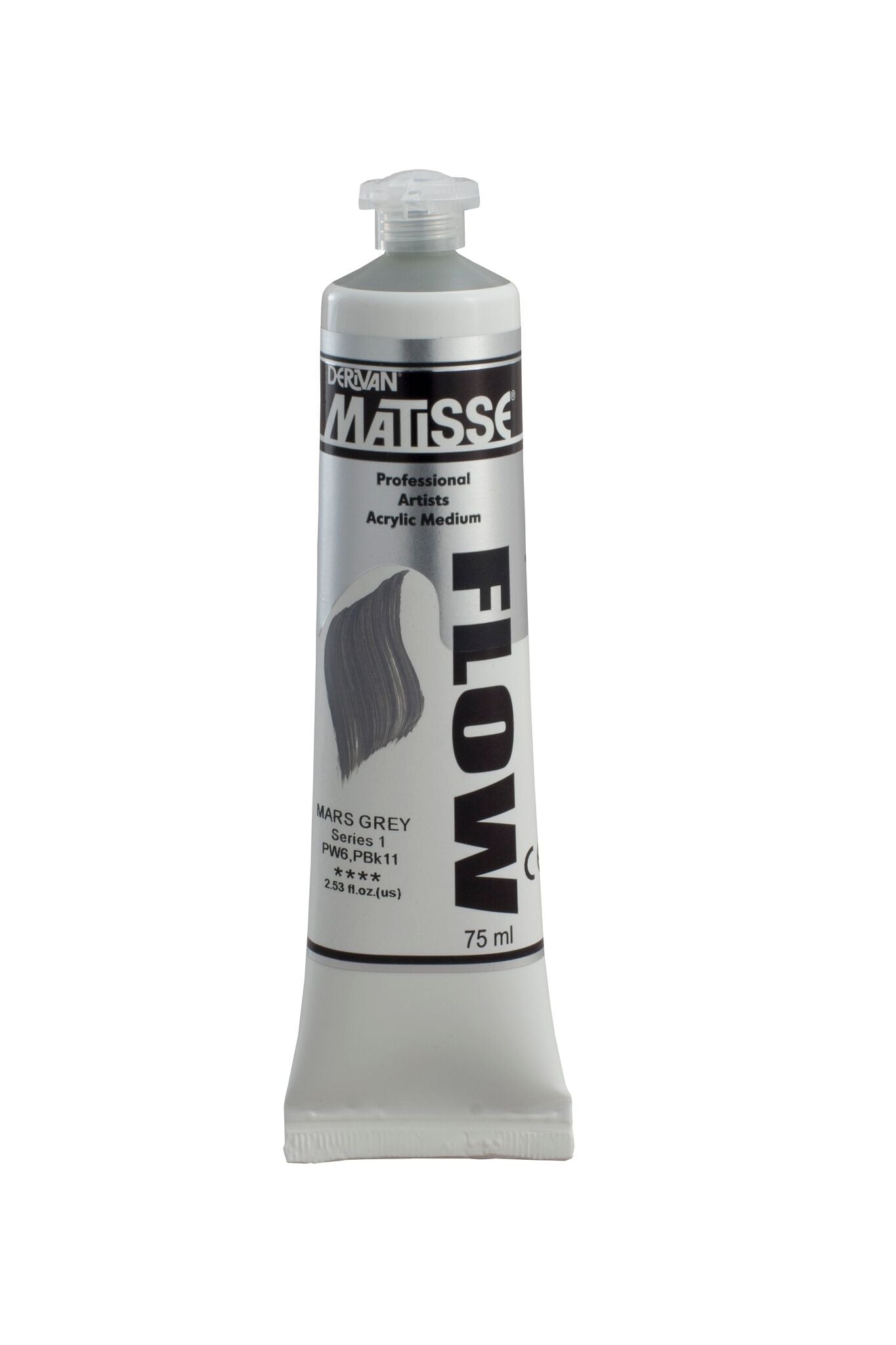 Matisse Flow 75ml Mars Grey - theartshop.com.au
