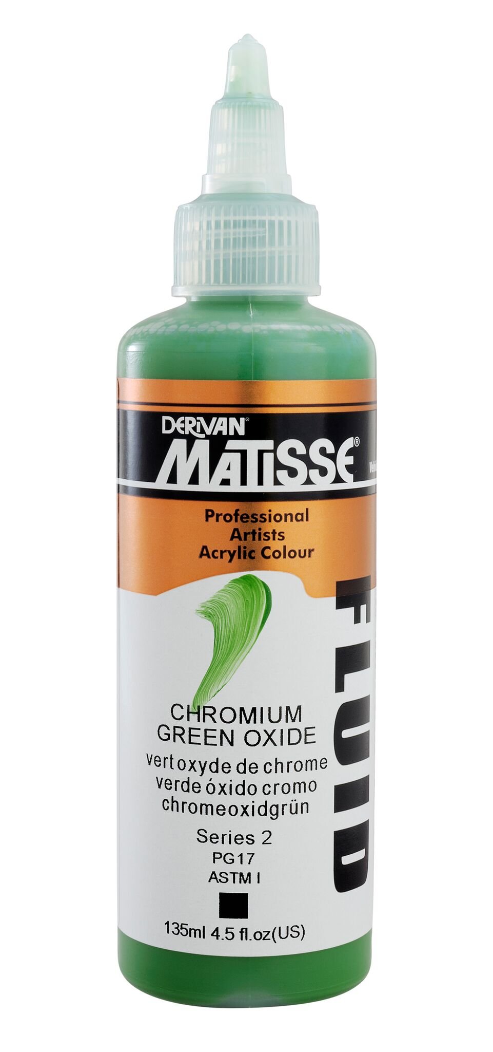 Matisse Fluid 135ml Chromium Green Oxide - theartshop.com.au