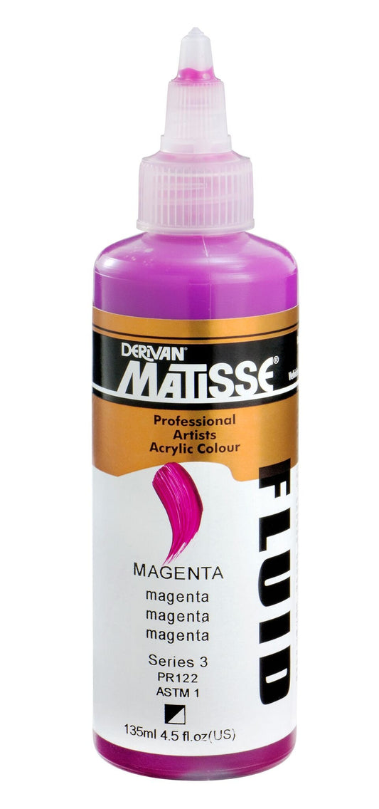 Matisse Fluid 135ml Magenta - theartshop.com.au