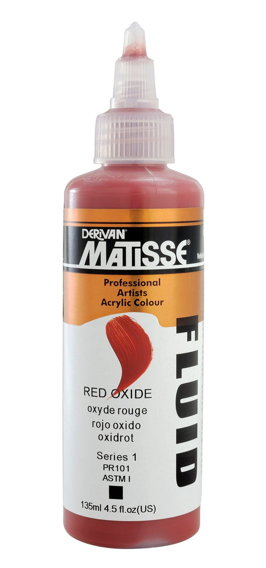 Matisse Fluid 135ml Red Oxide - theartshop.com.au