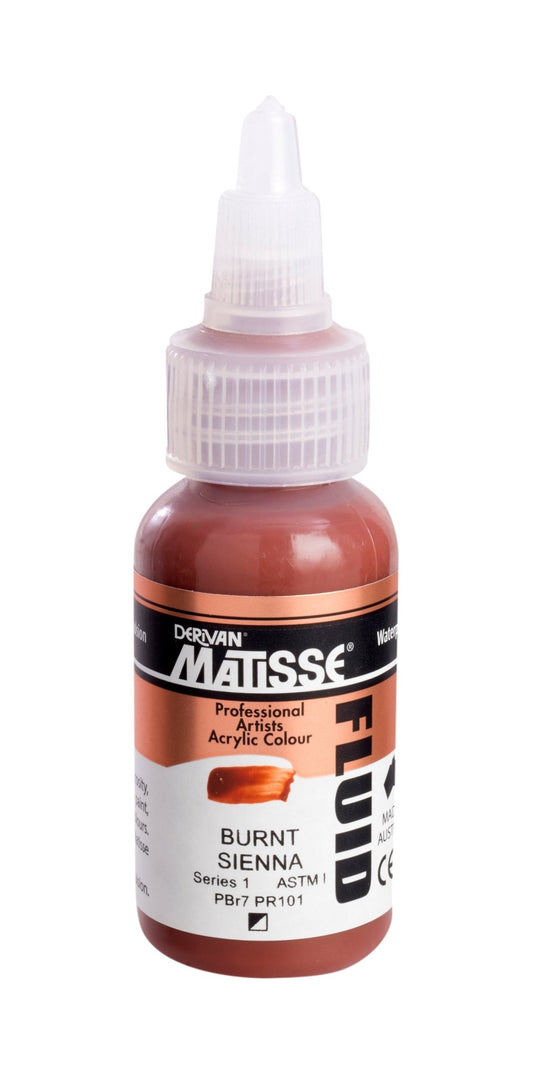 Matisse Fluid 36ml Series 1 Burnt Sienna - theartshop.com.au