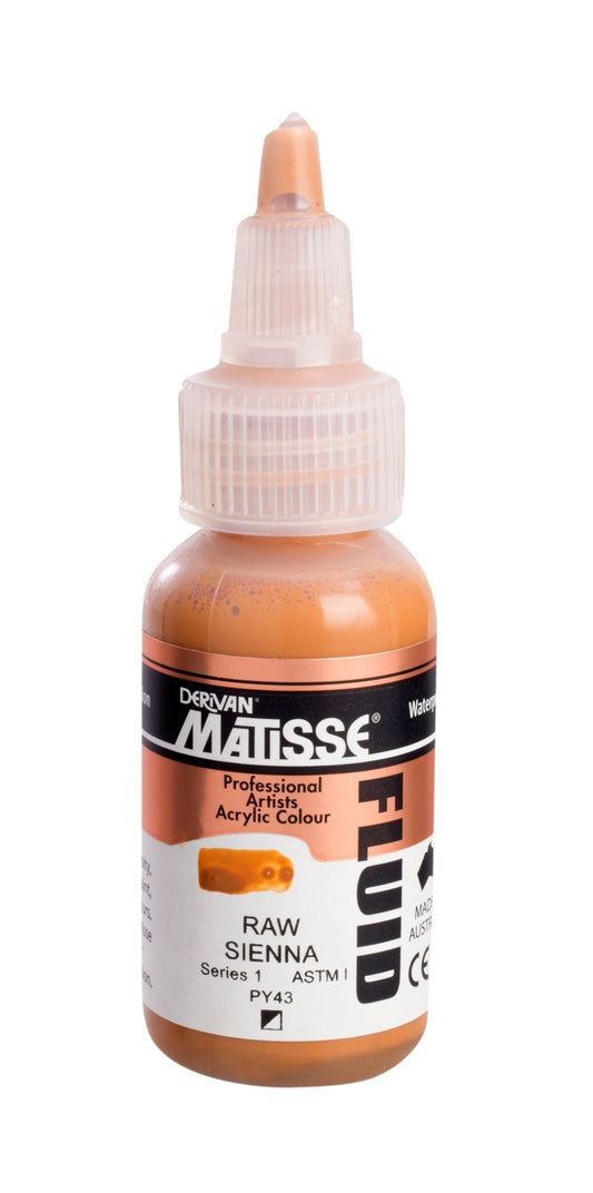 Matisse Fluid 36ml Series 1 Raw Sienna - theartshop.com.au