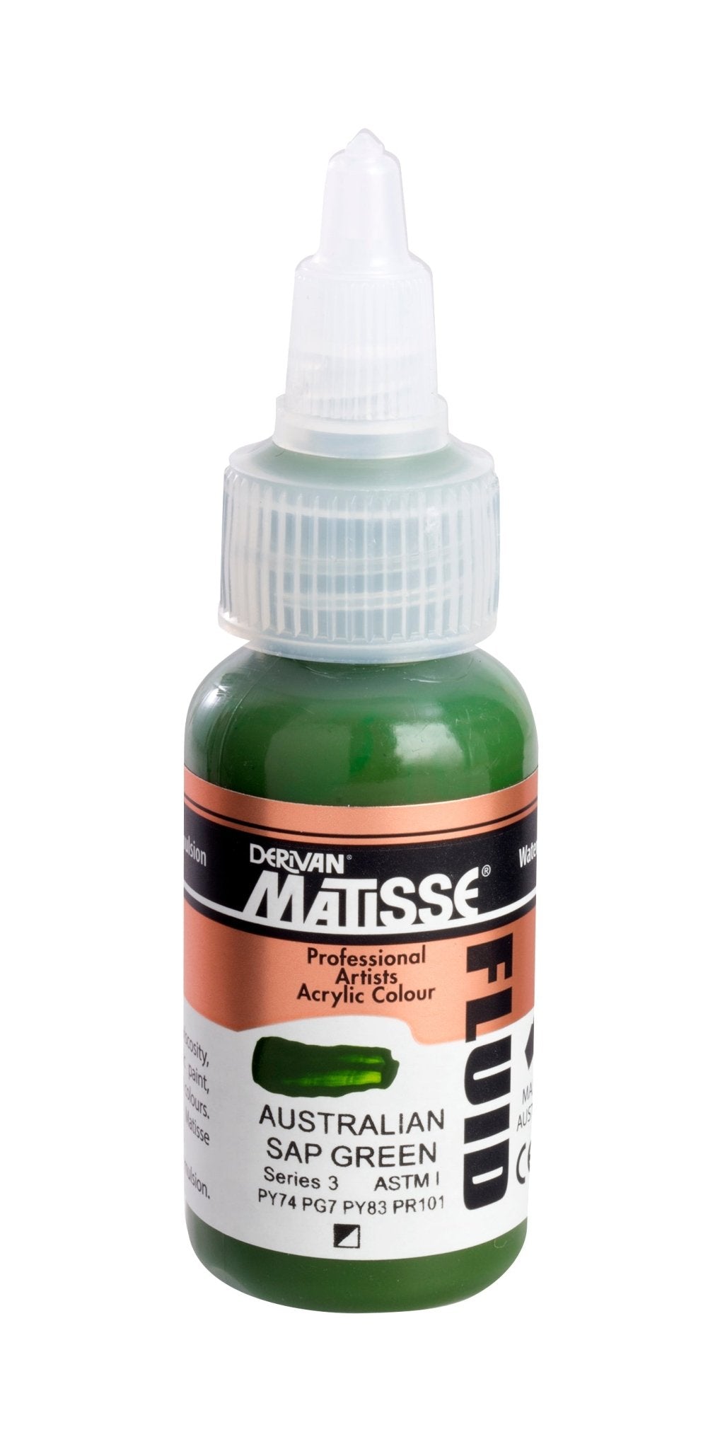 Matisse Fluid 36ml Series 3 Australian Sap Green - theartshop.com.au