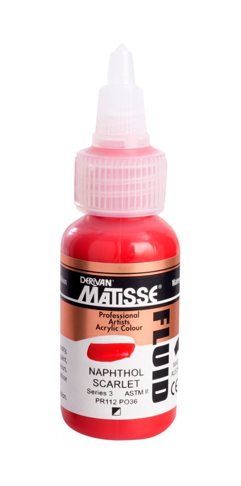 Matisse Fluid 36ml Series 3 Naphthol Scarlet - theartshop.com.au