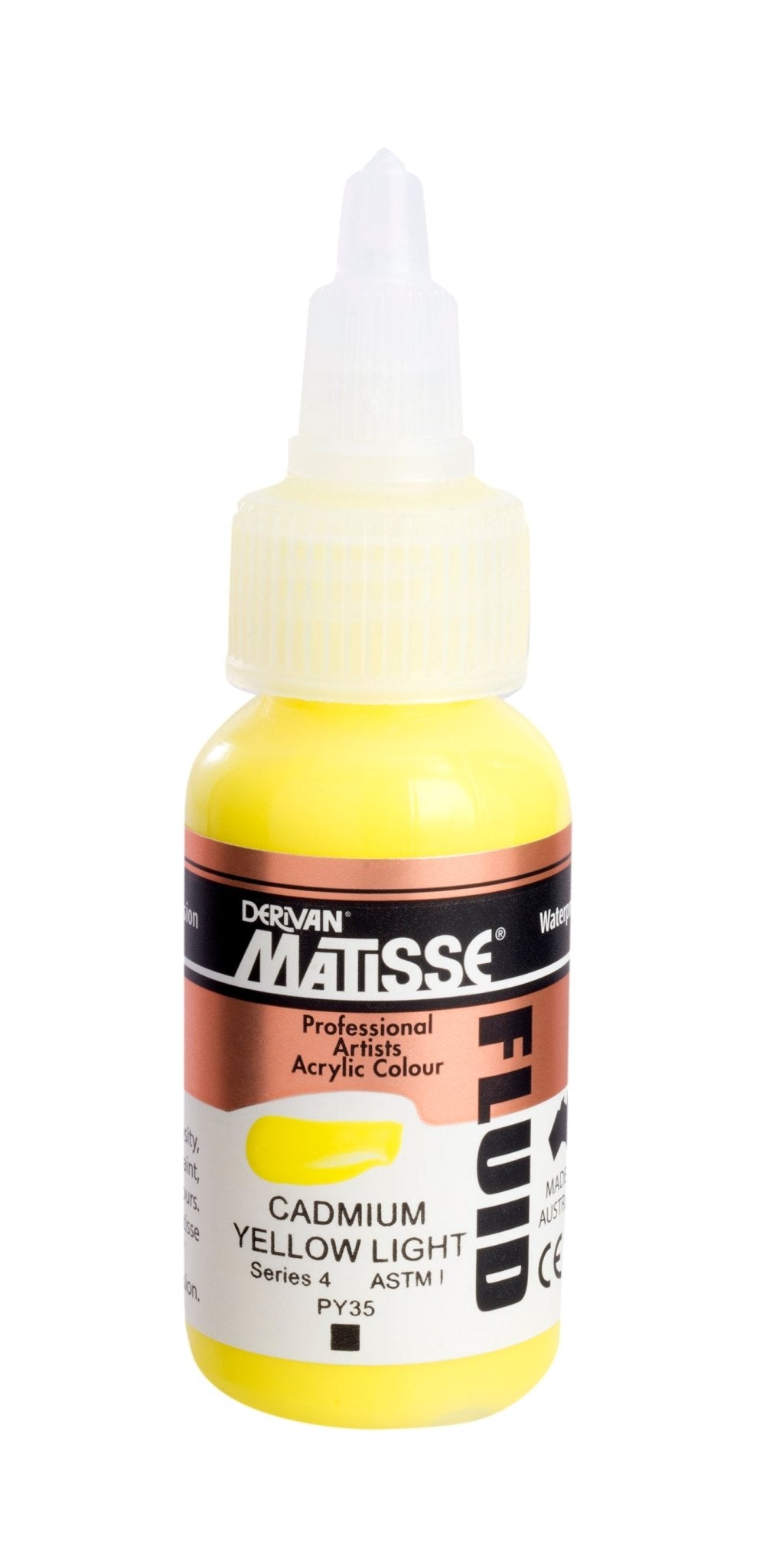Matisse Fluid 36ml Series 4 Cadmium Yellow Light - theartshop.com.au