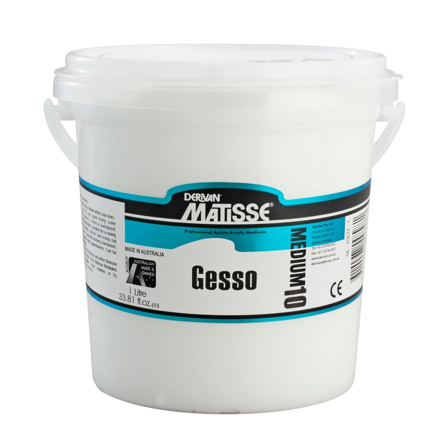 Matisse Gesso 1 Litre - theartshop.com.au