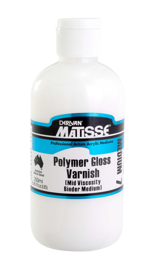 Matisse Gloss Varnish (Polymer) 250ml - theartshop.com.au