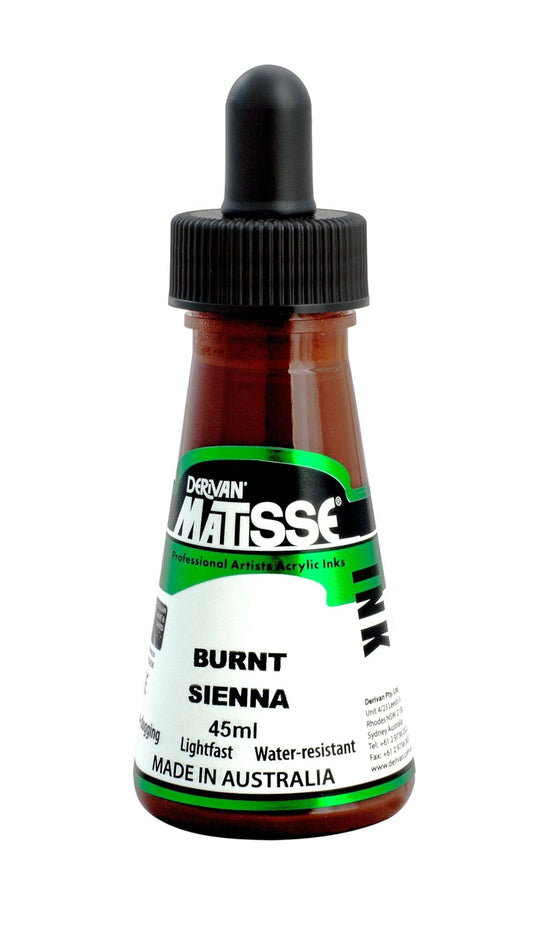 Matisse Ink 45ml Burnt Sienna - theartshop.com.au