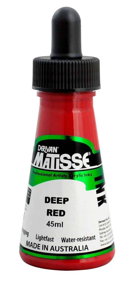 Matisse Ink 45ml Deep Red - theartshop.com.au