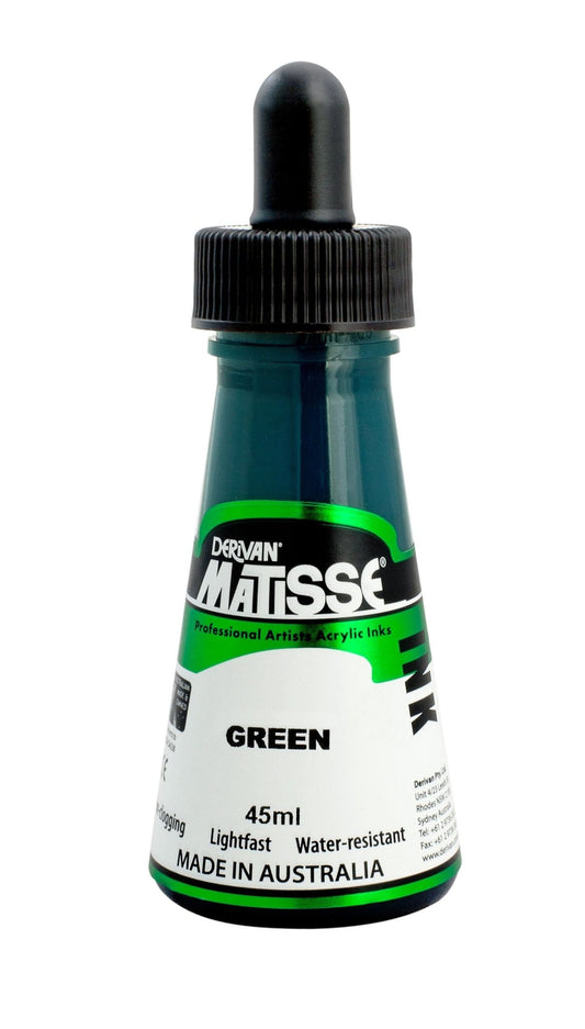 Matisse Ink 45ml Green - theartshop.com.au