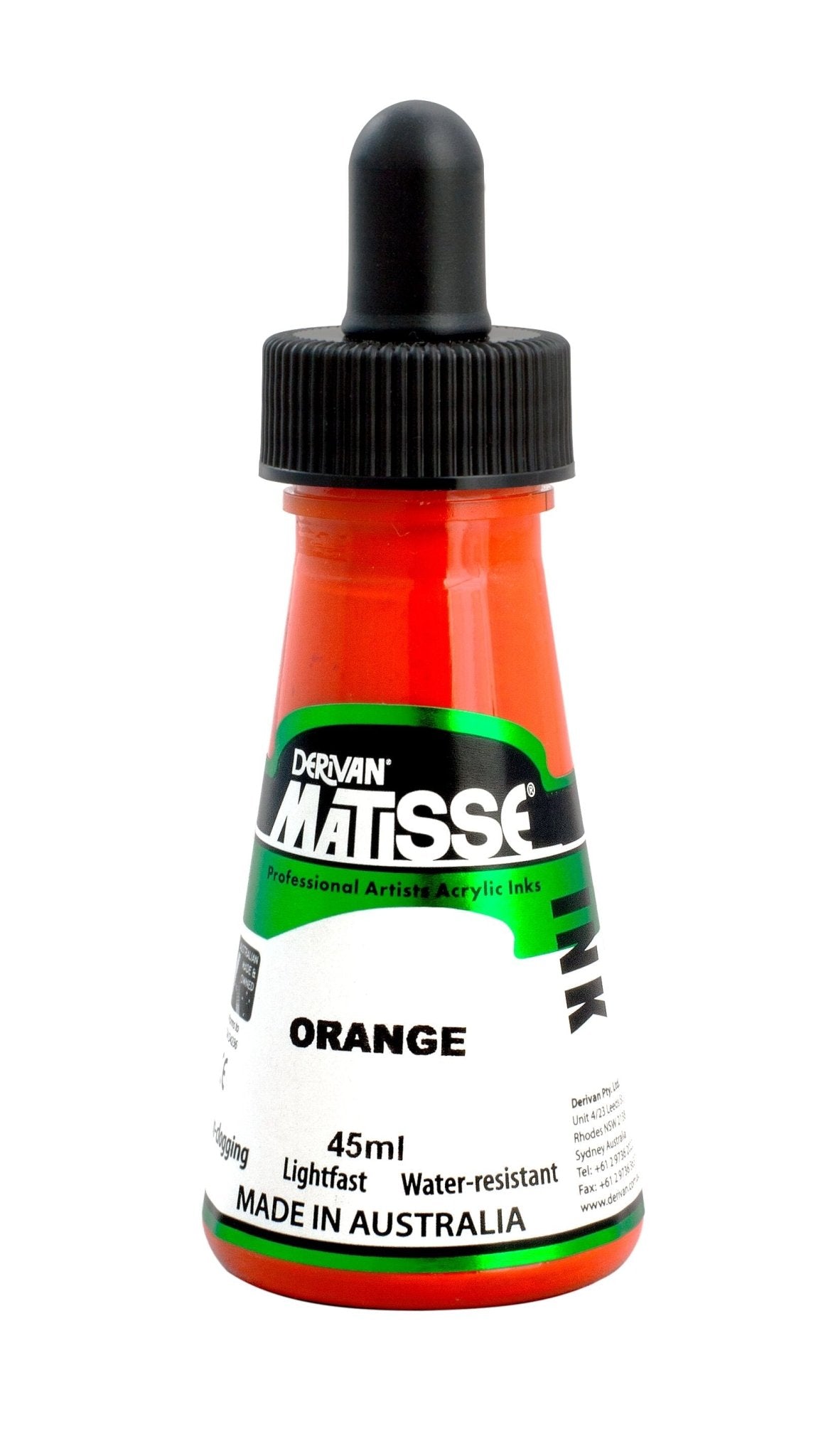 Matisse Ink 45ml Orange - theartshop.com.au