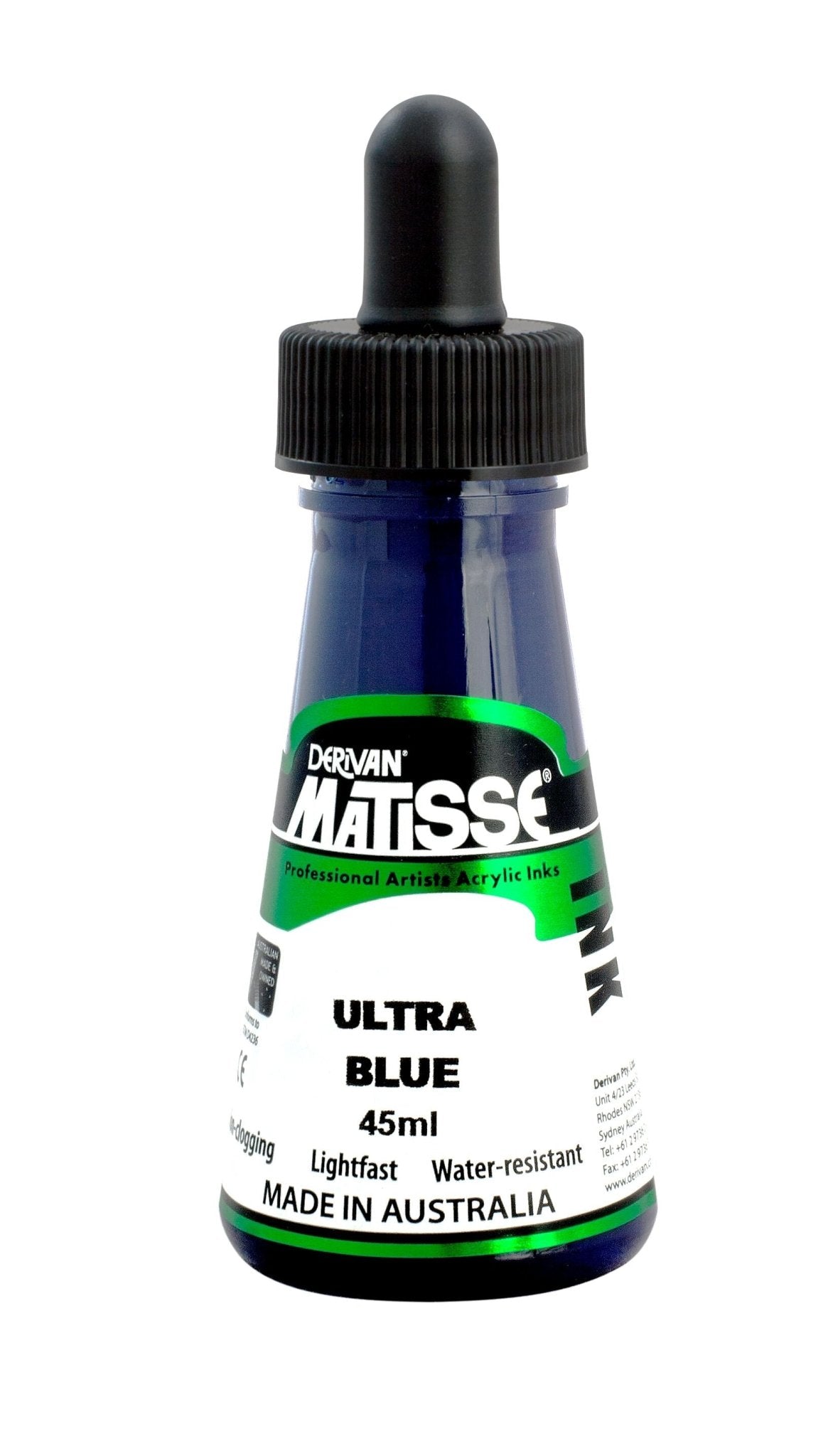 Matisse Ink 45ml Ultra Blue – theartshop.com.au