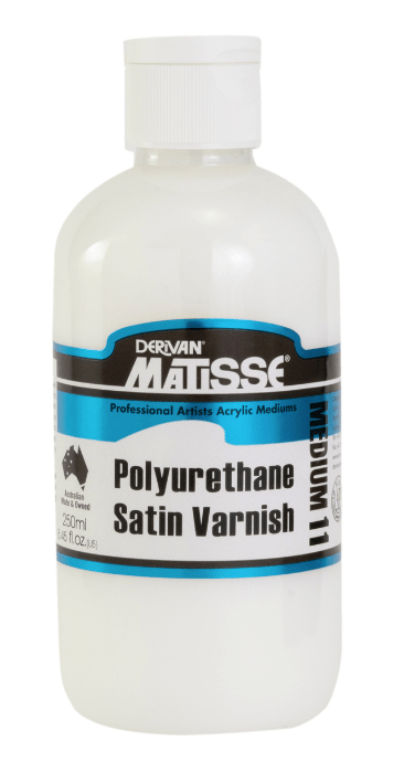 Matisse Polyurethane Satin Varnish 250ml - theartshop.com.au
